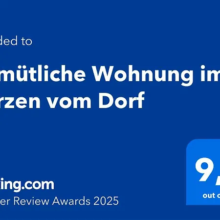 Apartamento Gemütliche Im Herzen Vom Dorf Mudersbach